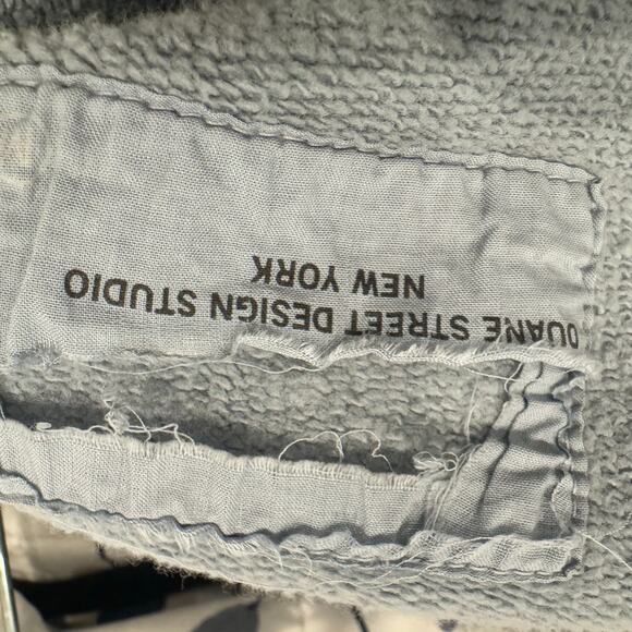 Nili Lotan SF Drop Crotch Sweatpants Wide Leg Elastic Waist Gray Size M NWOT - Picture 12 of 12